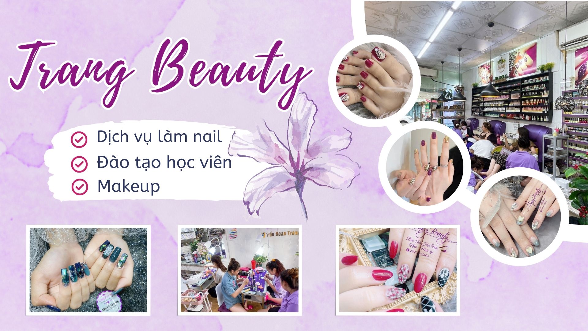 Trang Beauty - Tiệm Làm Nail Đẹp Và Uy Tín Nhất Tại Hóc Môn
