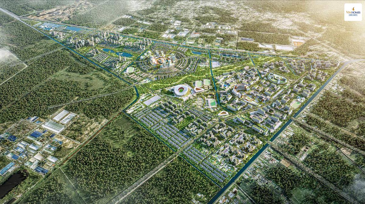 Vinhomes Hóc Môn - Siêu Dự Án Hơn 1.000Ha Kế Ga Metro Sắp Ra Mắt Tại Tây Bắc TP.HCM