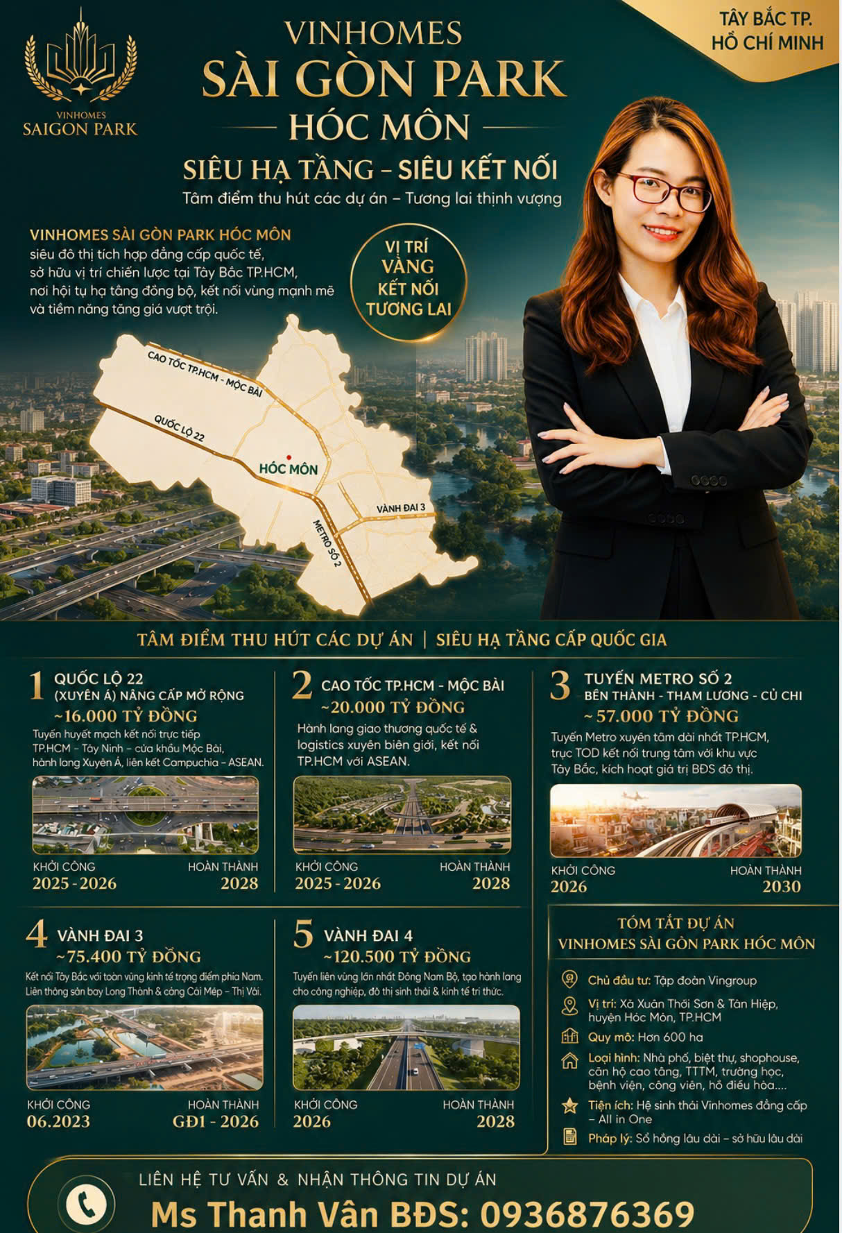 Vinhomes Saigon Park - Cơ Hội Đầu Tư Và An Cư Cùng Thanh Vân BĐS HOME PLUS