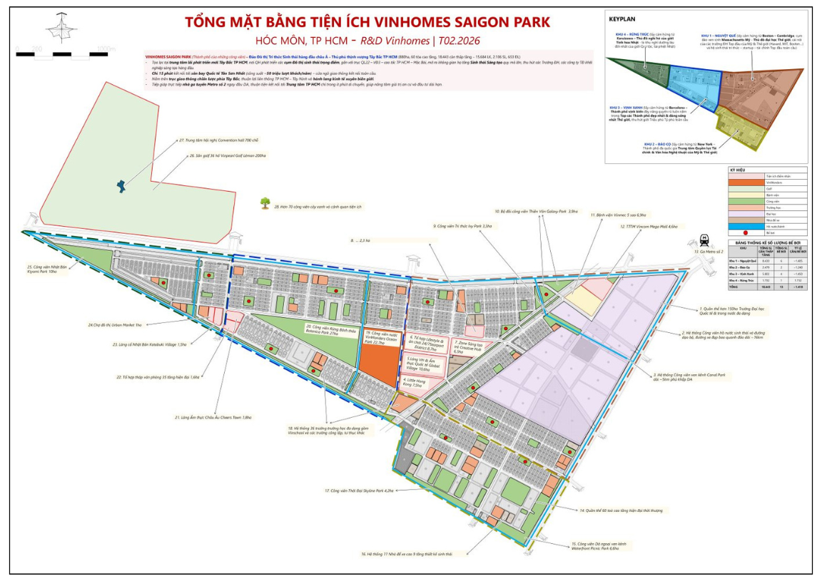 Vinhomes Hóc Môn - Đại Đô Thị Sinh Thái Đẳng Cấp Tại Tây Bắc TP.HCM
